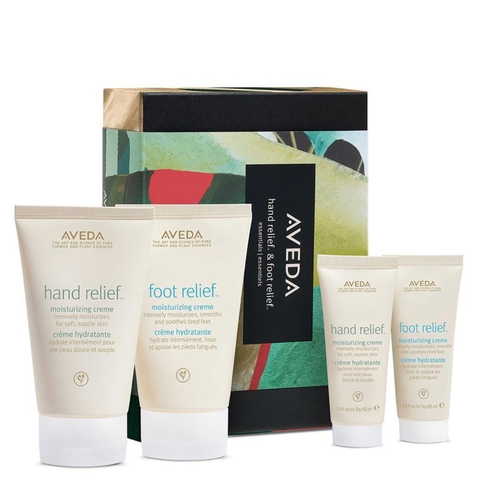 Aveda β’ Hand Relief & Foot Relier 4 pc Set